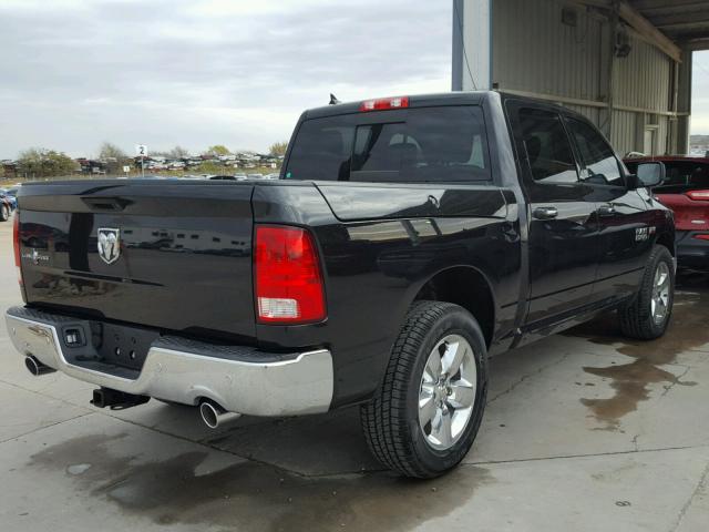 1C6RR6LT4HS520599 - 2017 RAM 1500 SLT BLACK photo 4