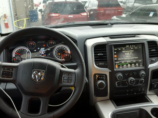 1C6RR6LT4HS520599 - 2017 RAM 1500 SLT BLACK photo 9