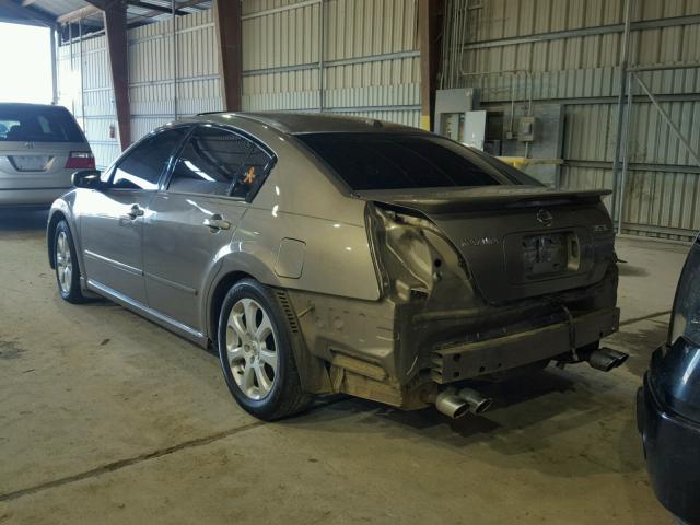 1N4BA41E28C831054 - 2008 NISSAN MAXIMA SE TAN photo 3