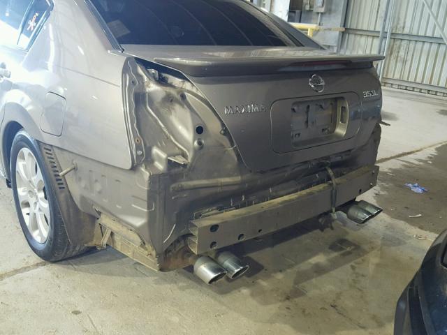 1N4BA41E28C831054 - 2008 NISSAN MAXIMA SE TAN photo 9