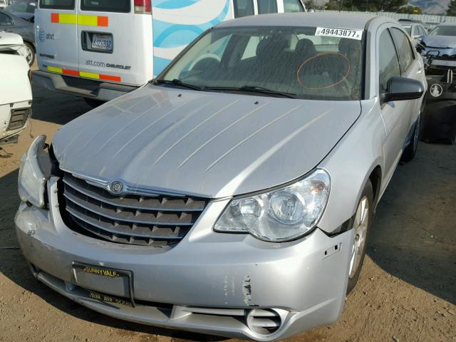 1C3LC46J28N262410 - 2008 CHRYSLER SEBRING LX SILVER photo 2