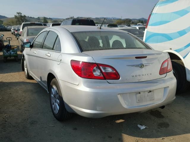 1C3LC46J28N262410 - 2008 CHRYSLER SEBRING LX SILVER photo 3