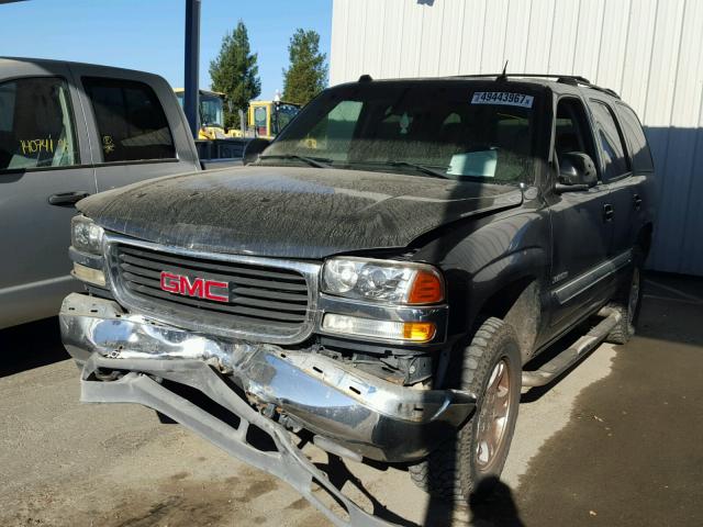 1GKEK13T25J175867 - 2005 GMC YUKON GRAY photo 2