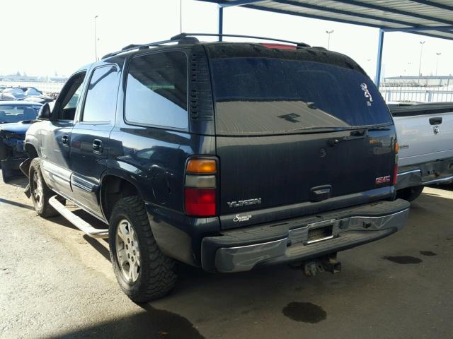 1GKEK13T25J175867 - 2005 GMC YUKON GRAY photo 3