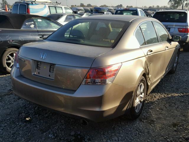 JHMCP26458C009090 - 2008 HONDA ACCORD LXP GOLD photo 4