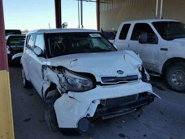 KNDJP3A53E7071994 - 2014 KIA SOUL + WHITE photo 1