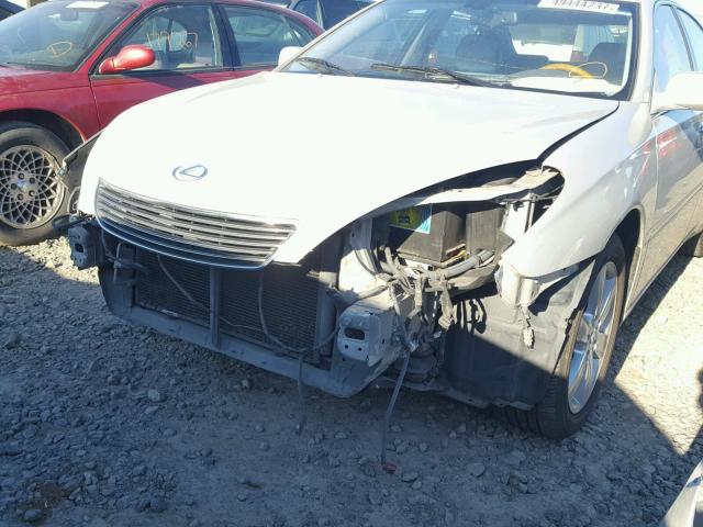 JTHBA30G565146991 - 2006 LEXUS ES 330 SILVER photo 9