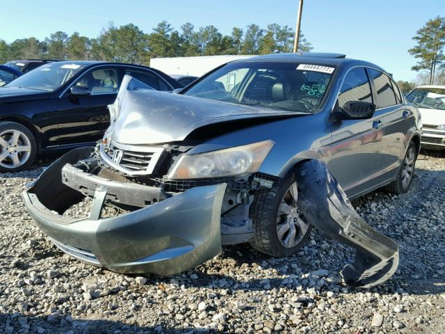 JHMCP26809C000639 - 2009 HONDA ACCORD EXL GRAY photo 2