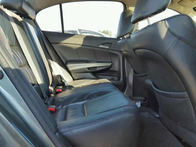 JHMCP26809C000639 - 2009 HONDA ACCORD EXL GRAY photo 6