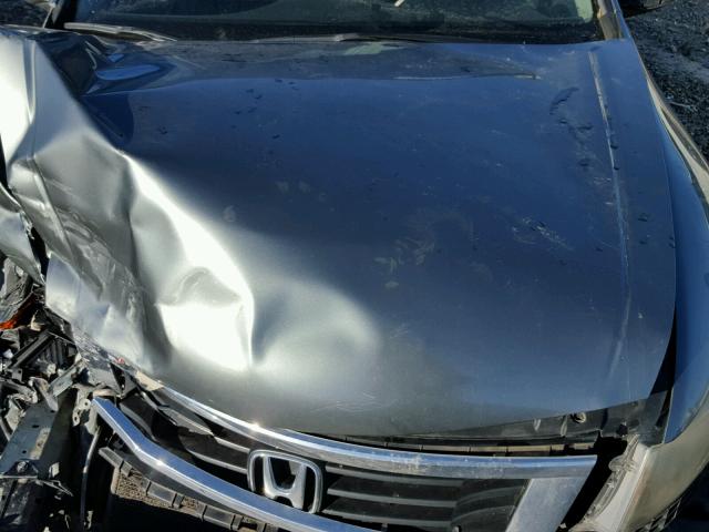 JHMCP26809C000639 - 2009 HONDA ACCORD EXL GRAY photo 7