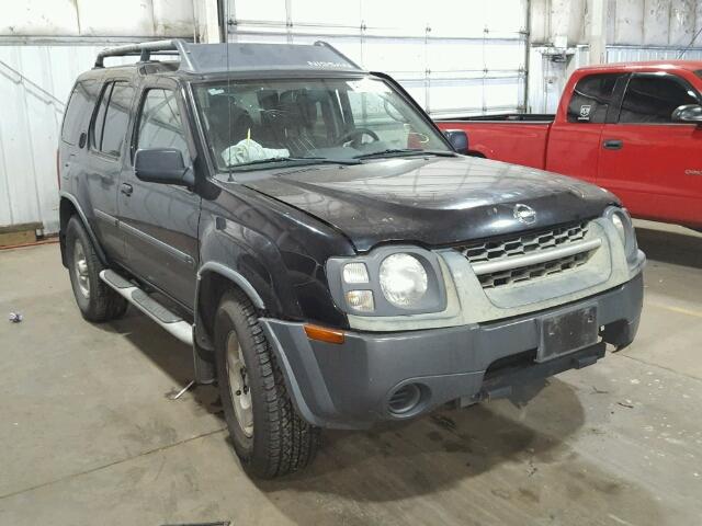 5N1ED28T12C605226 - 2002 NISSAN XTERRA XE BLACK photo 1