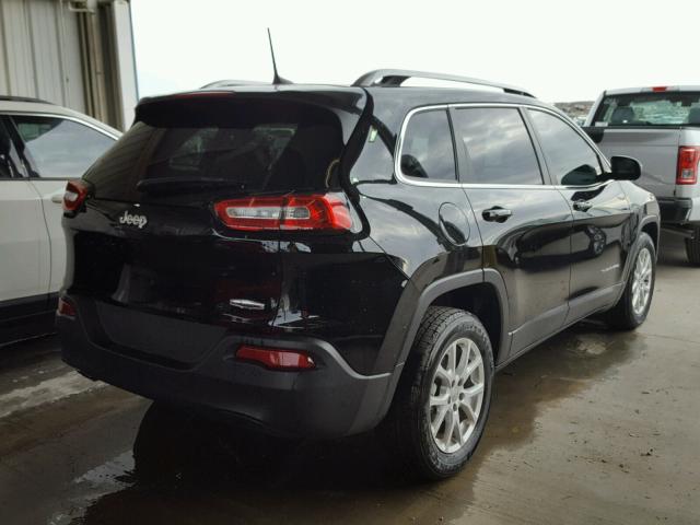 1C4PJLCB8HW613986 - 2017 JEEP CHEROKEE L BLACK photo 4