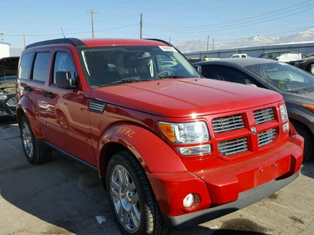 1D4PU4GX6BW561688 - 2011 DODGE NITRO HEAT RED photo 1