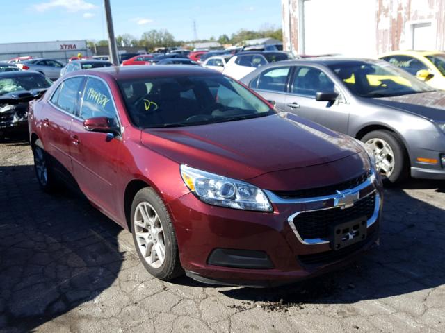 1G11C5SL6FF149480 - 2015 CHEVROLET MALIBU 1LT MAROON photo 1