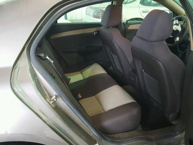 1G1ZA5EU9BF273332 - 2011 CHEVROLET MALIBU LS 金色 照片 6
