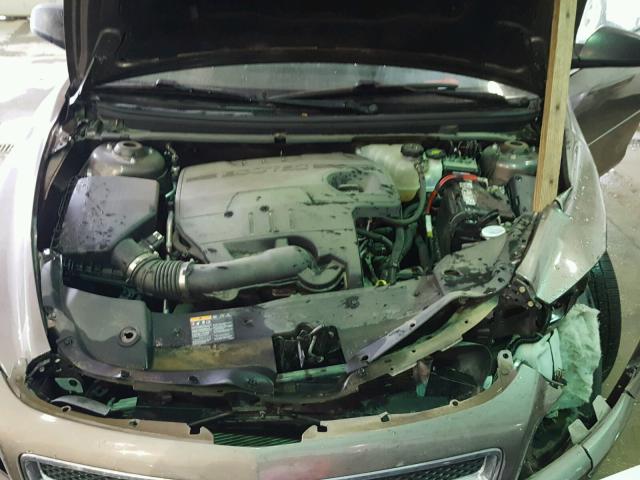 1G1ZA5EU9BF273332 - 2011 CHEVROLET MALIBU LS 金色 照片 7