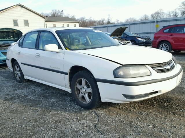 2G1WH52K539123813 - 2003 CHEVROLET IMPALA LS WHITE photo 1