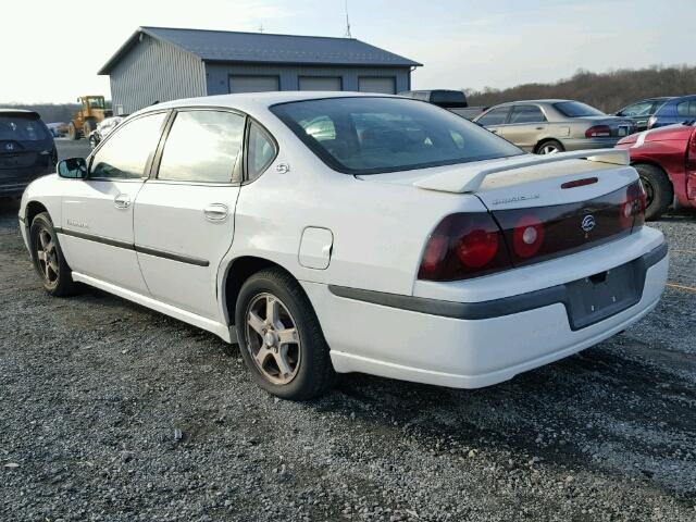 2G1WH52K539123813 - 2003 CHEVROLET IMPALA LS WHITE photo 3