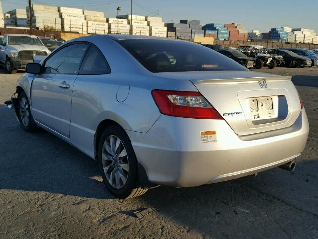 2HGFG1B99BH507308 - 2011 HONDA CIVIC EXL Plata foto 3