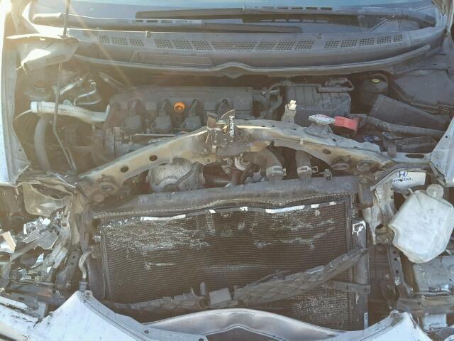 2HGFG1B99BH507308 - 2011 HONDA CIVIC EXL Plata foto 7