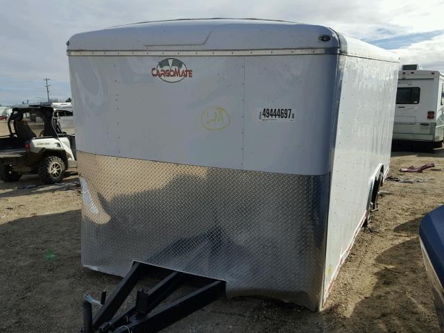 5NHUBLV21JB464747 - 2018 CARGO TRAILER WHITE photo 3