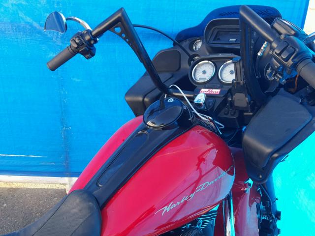 1HD1KH438AB642830 - 2010 HARLEY-DAVIDSON FLTRX RED photo 5