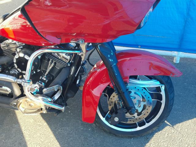 1HD1KH438AB642830 - 2010 HARLEY-DAVIDSON FLTRX 红色 照片 9