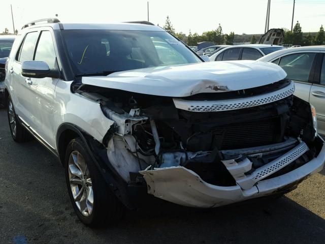 1FMHK7F94CGB02260 - 2012 FORD EXPLORER L WHITE photo 1