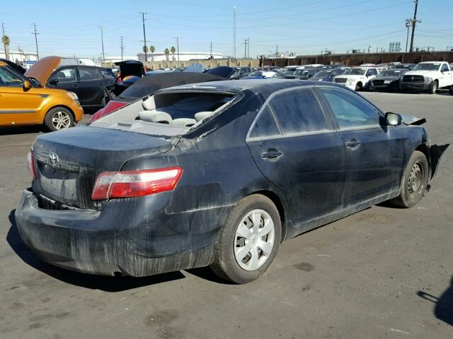 4T4BE46K09R138347 - 2009 TOYOTA CAMRY BASE BLACK photo 4