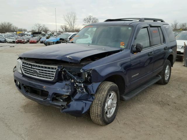 1FMZU73E25UA11735 - 2005 FORD EXPLORER X BLUE photo 2