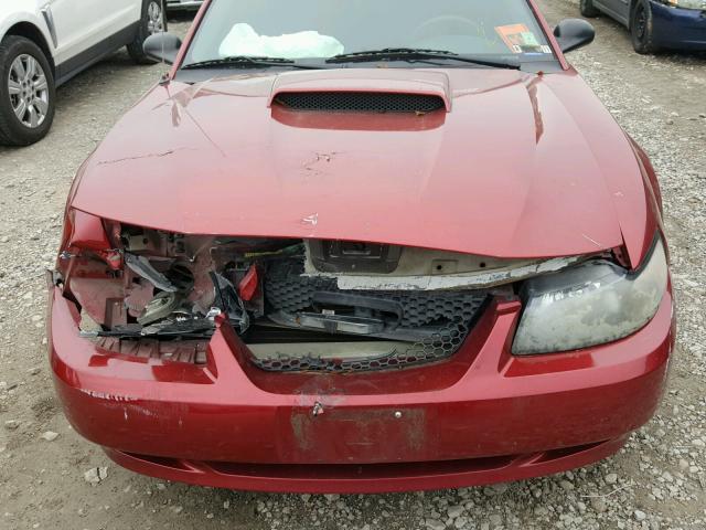 1FAFP42X43F388090 - 2003 FORD MUSTANG GT RED photo 7