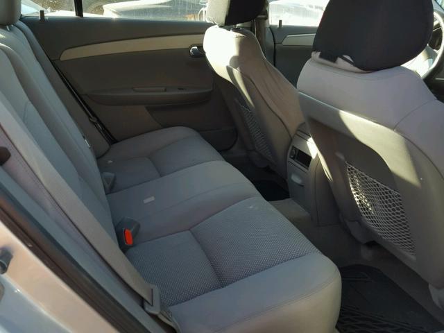 1G1ZA5EU6BF148367 - 2011 CHEVROLET MALIBU LS ვერცხლისფერი ფოტო 6