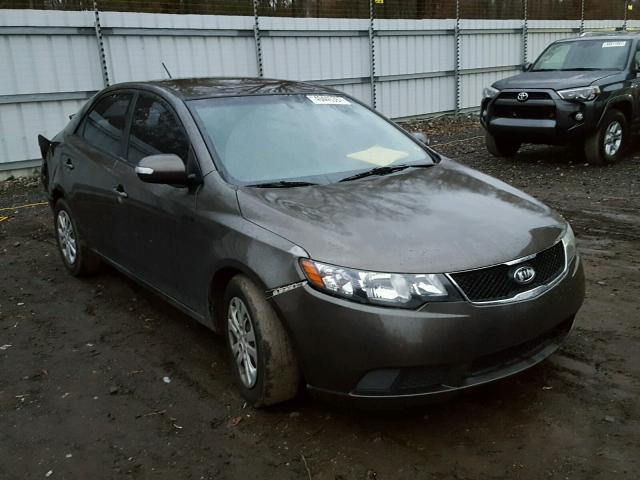 KNAFU4A20A5132201 - 2010 KIA FORTE EX GRAY photo 1