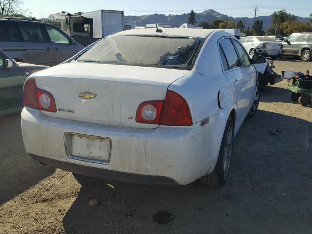 1G1ZG57N28F227435 - 2008 CHEVROLET MALIBU LS 白色 照片 4