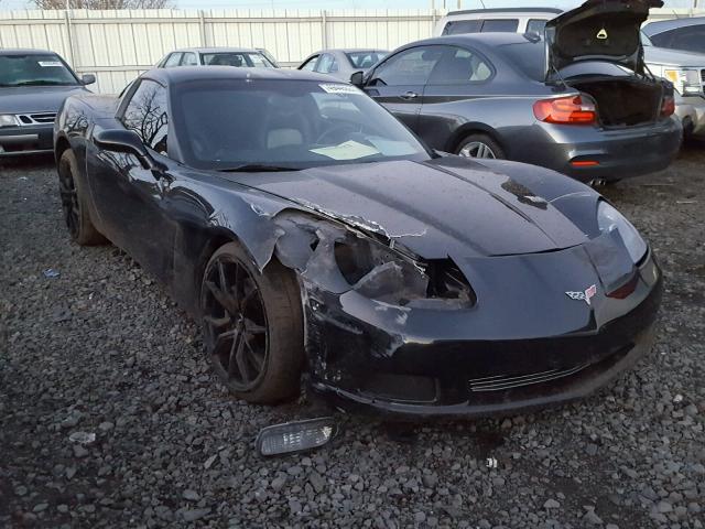 1G1YY26U675126127 - 2007 CHEVROLET CORVETTE BLACK photo 1