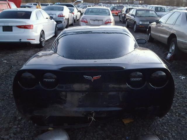 1G1YY26U675126127 - 2007 CHEVROLET CORVETTE BLACK photo 6