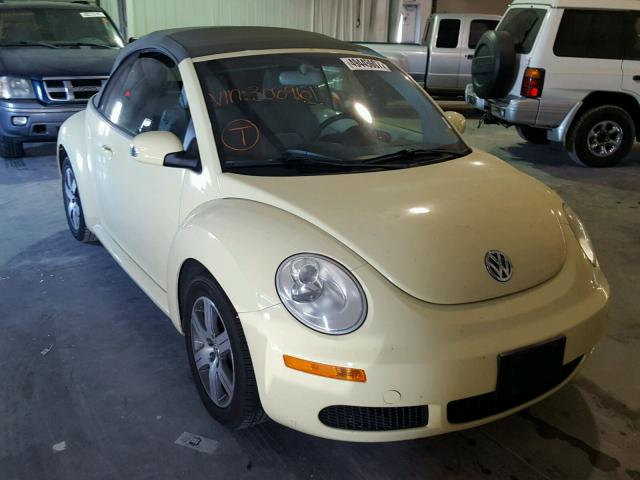 3VWPF31Y96M306961 - 2006 VOLKSWAGEN NEW BEETLE YELLOW photo 1