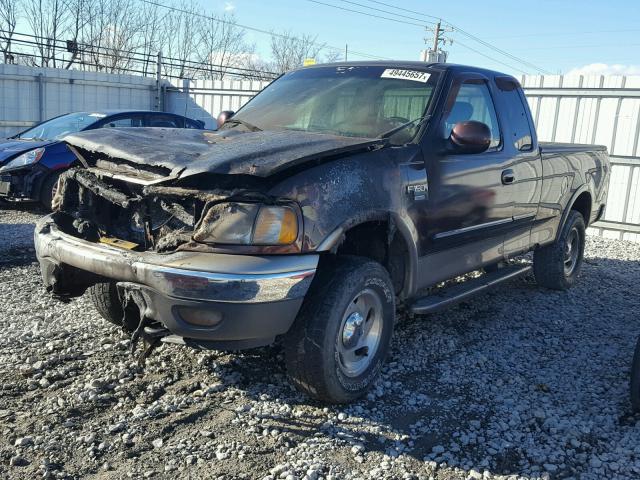 1FTRX18W71NA86025 - 2001 FORD F150 MAROON photo 2