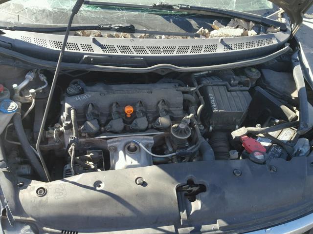 2HGFA16587H502942 - 2007 HONDA CIVIC LX SILVER photo 7