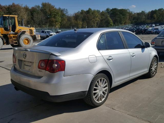 3VWRA71K48M176116 - 2008 VOLKSWAGEN JETTA WOLF SILVER photo 4