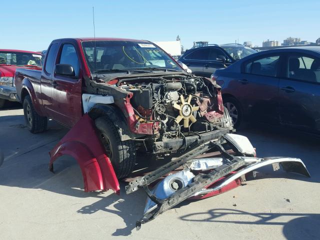 1N6BD0CT7AC433458 - 2010 NISSAN FRONTIER K RED photo 1