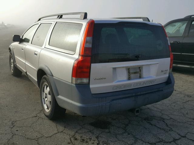 YV1SZ59H431104066 - 2003 VOLVO XC70 SILVER photo 3