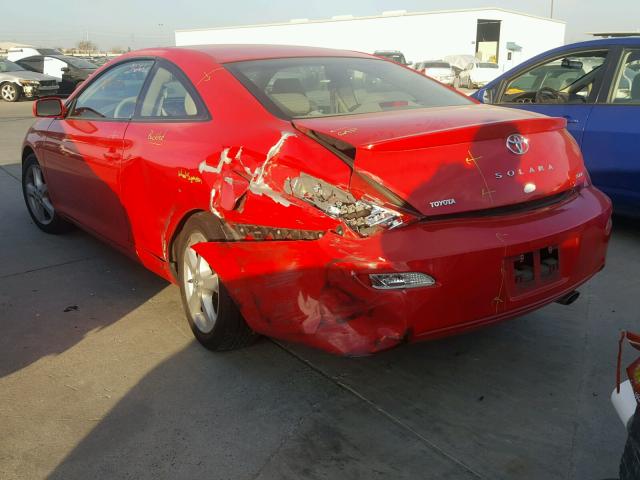 4T1CA30P97U112626 - 2007 TOYOTA CAMRY SOLA RED photo 3