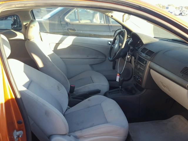 1G1AK15F467868447 - 2006 CHEVROLET COBALT LS ORANGE photo 5