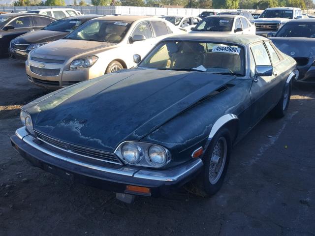 SAJNA5848KC153008 - 1989 JAGUAR XJS GREEN photo 2