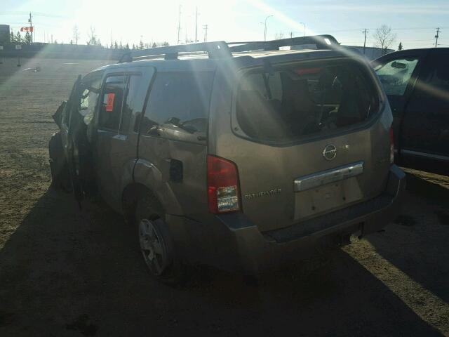 5N1AR18W05C752890 - 2005 NISSAN PATHFINDER GOLD photo 3