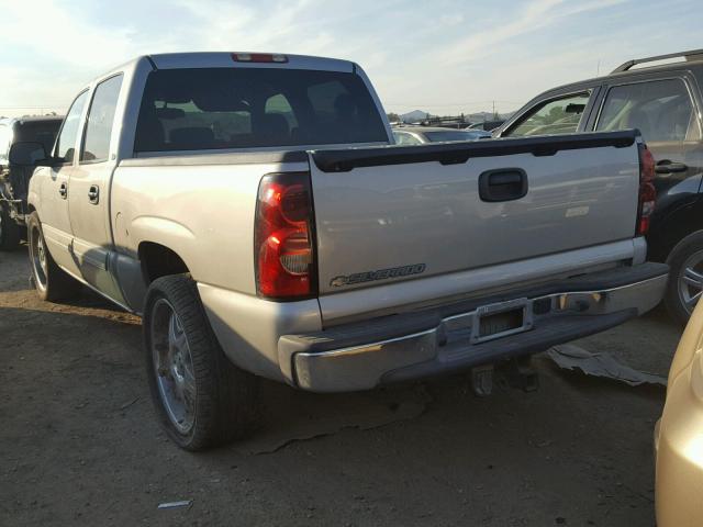 2GCEC13T161249039 - 2006 CHEVROLET SILVERADO BEIGE photo 3