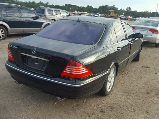 WDBNF67J56A468703 - 2006 MERCEDES-BENZ S 350 BLACK photo 4