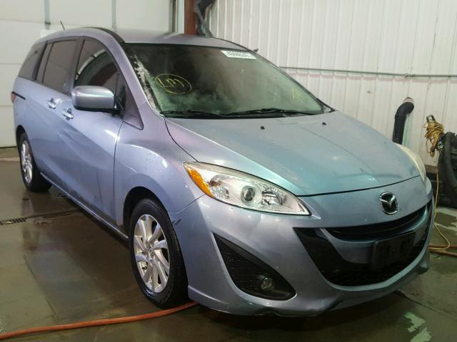 JM1CW2BL3C0133547 - 2012 MAZDA 5 BLUE photo 1