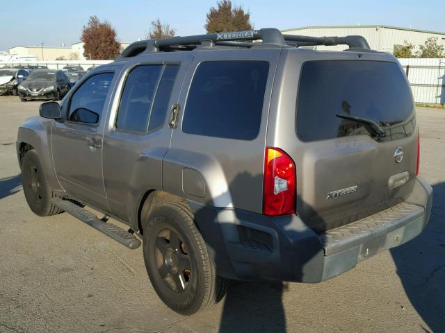 5N1AN08U76C519188 - 2006 NISSAN XTERRA OFF BROWN photo 3